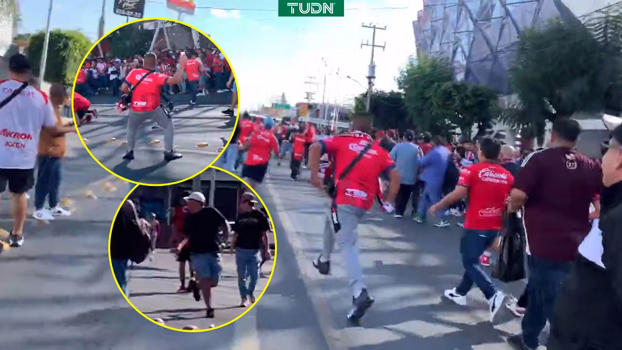 Se desata batalla campal en amistoso entre Irapuato y las Chivas | TUDN ...