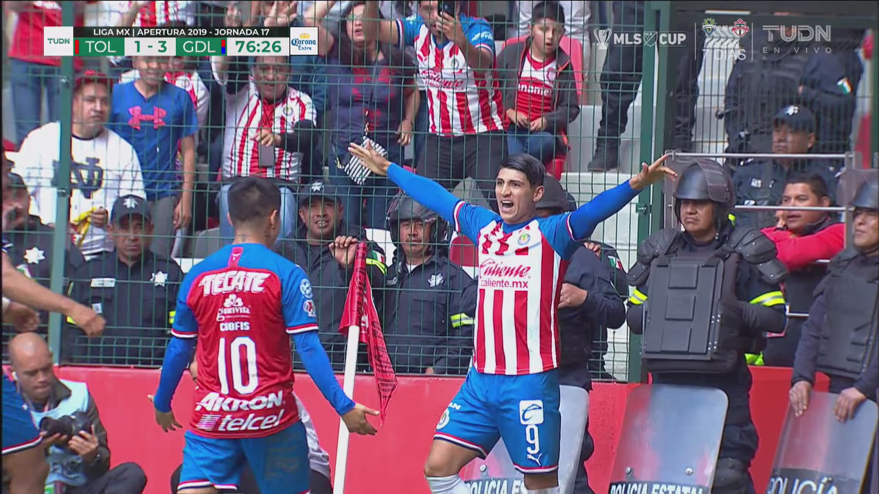 Toluca 1-3 Chivas, gol de Alan Pulido, Liga MX | TUDN Liga MX | TUDN