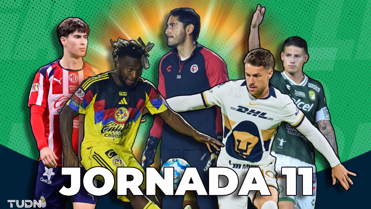 Apertura 2025: ¿Dónde ver los partidos de la Jornada 11 de la Liga MX ...