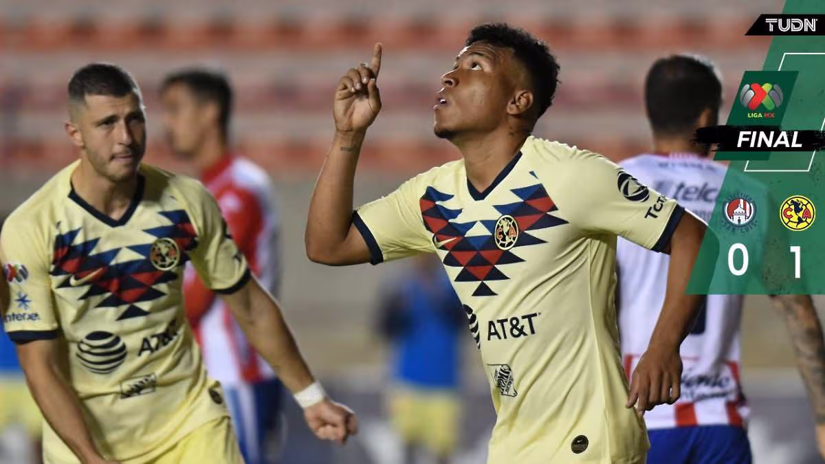 El América se impuso al Atlético de San Luis y pone un pie en la ...