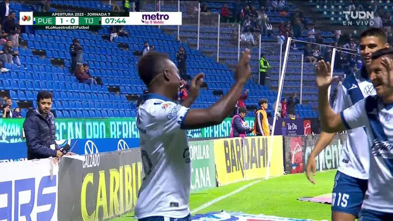 Gol Anota Para Puebla Kevin Velasco Tudn Liga Mx Tudn