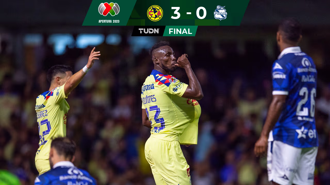 Con gol de Julián Quiñones, América vence a Puebla y suma primer ...