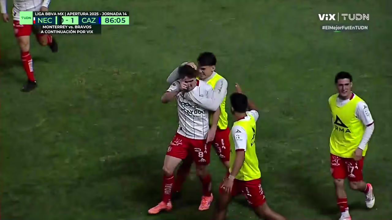 ¡Golazo de Palavecino! Agustín saca un rayo imposible para Mier | TUDN ...