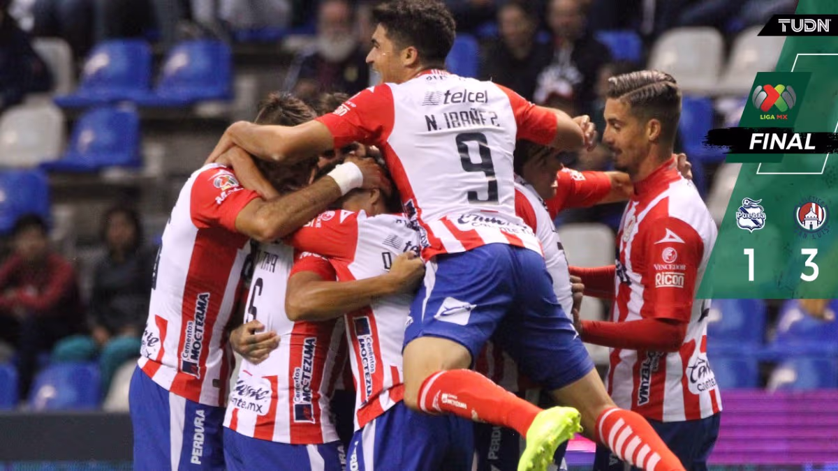 Golazos le dan triunfo al Atlético San Luis sobre el Puebla | TUDN Liga ...