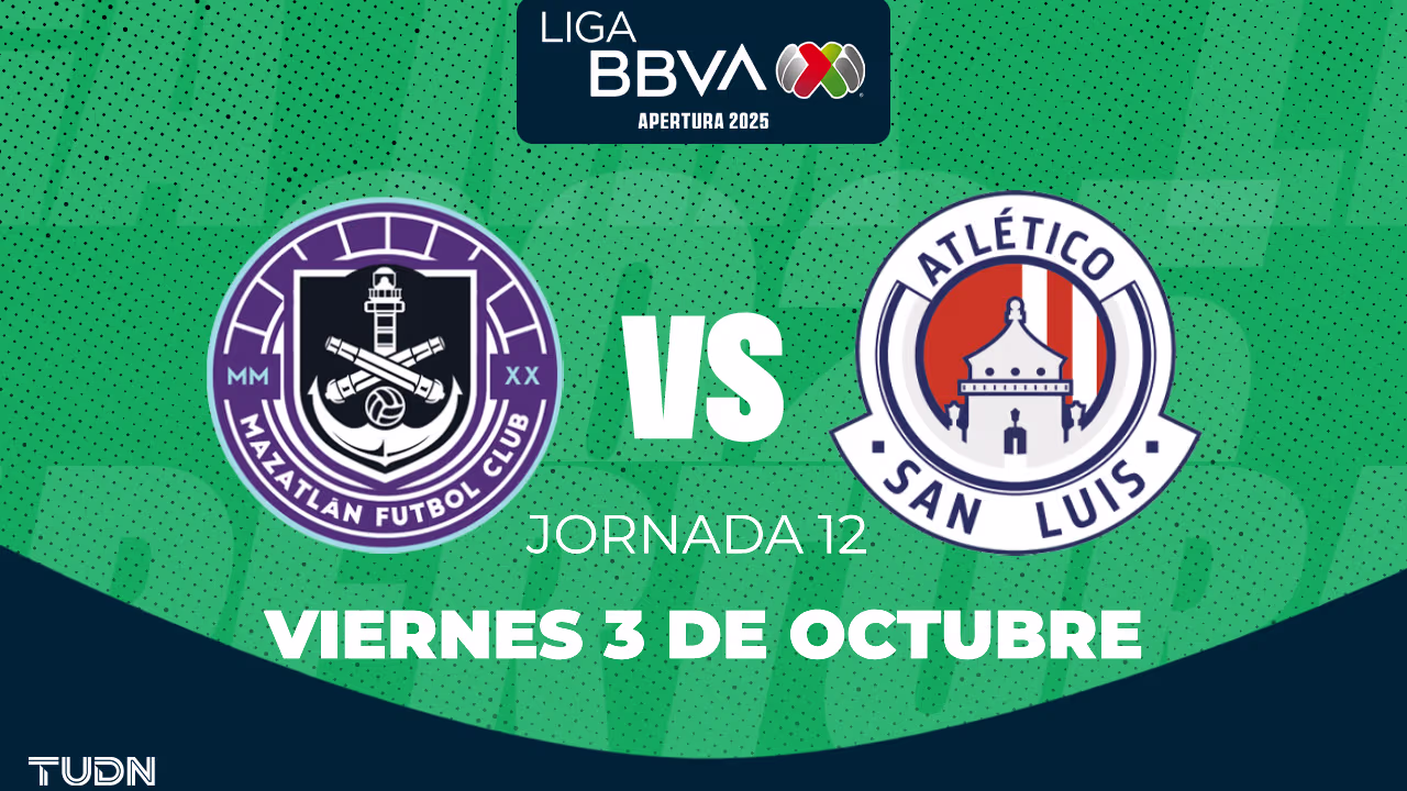 Horario y dónde ver el Mazatlán vs. Atlético de San Luis de la Liga MX ...