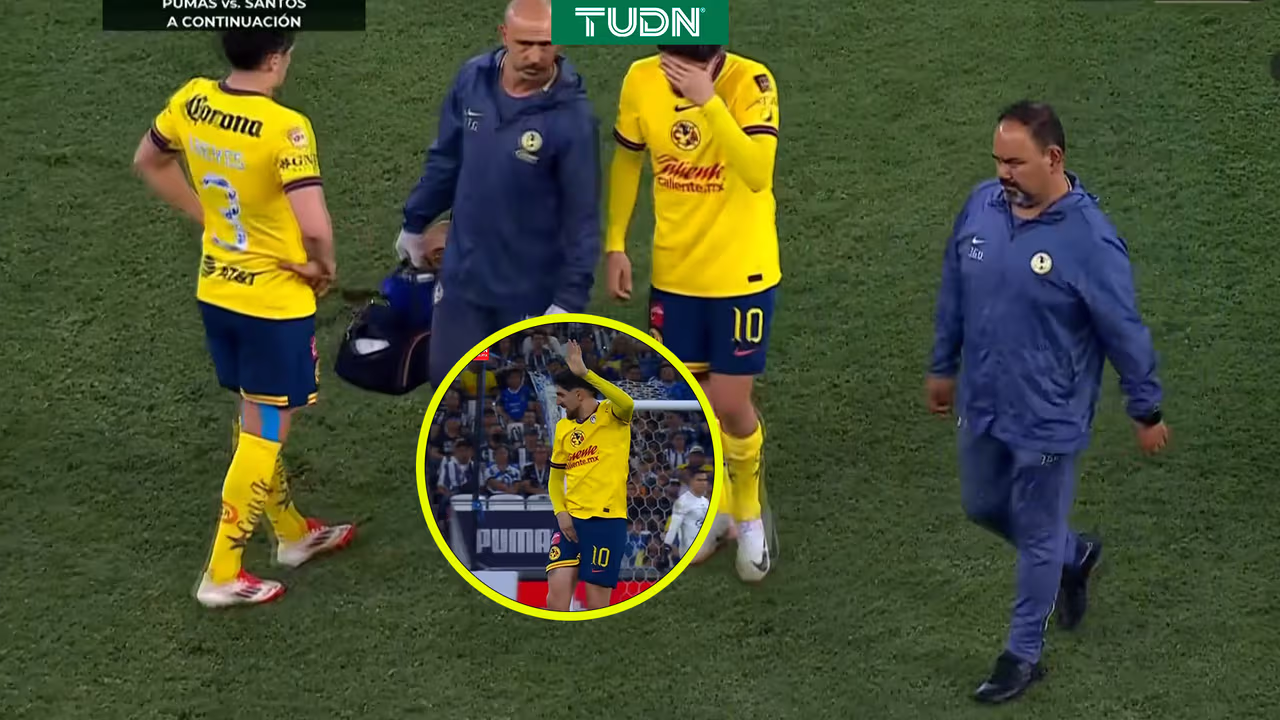Momento exacto en el que Diego Valdes se lesiona vs. Rayados | TUDN ...