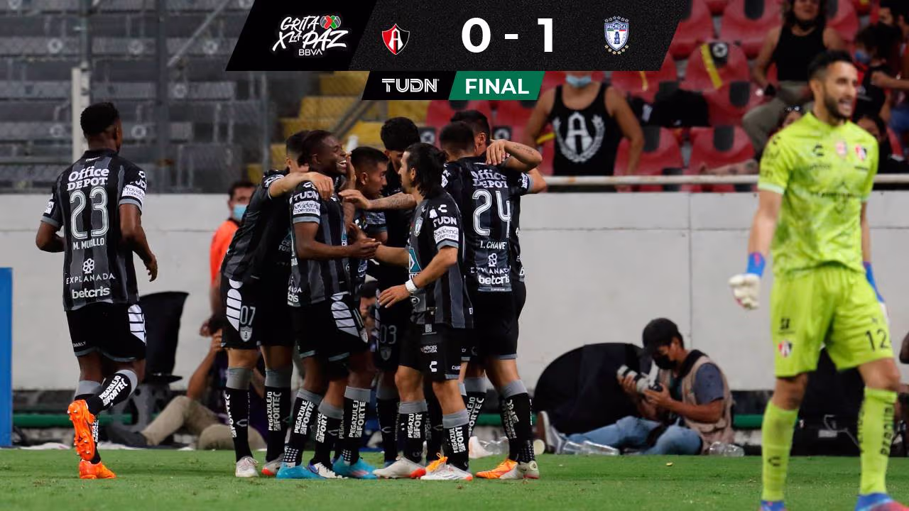 Pachuca vence al Atlas a domicilio y es el nuevo líder en la Liga MX ...