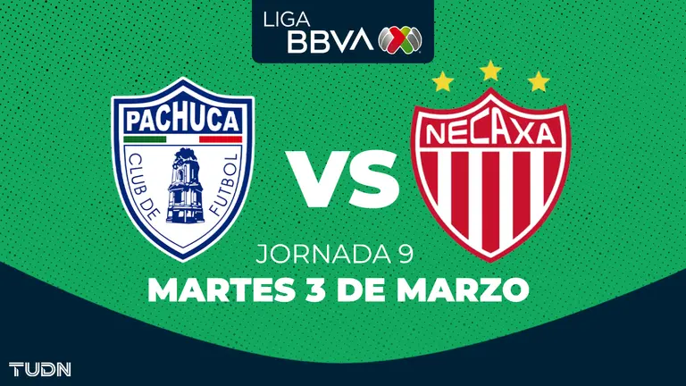 Pachuca vs. Necaxa: schedule and where to watch the match on Matchday 9 of the Liga MX Clausura 2026 | TUDN Liga MX