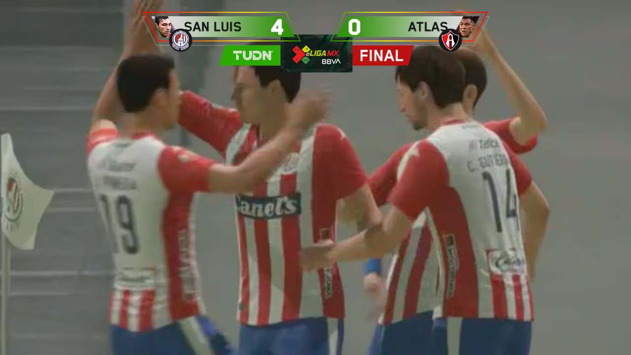 Portales encamina al Atlético de San Luis a nuevo triunfo en eLiga MX ...