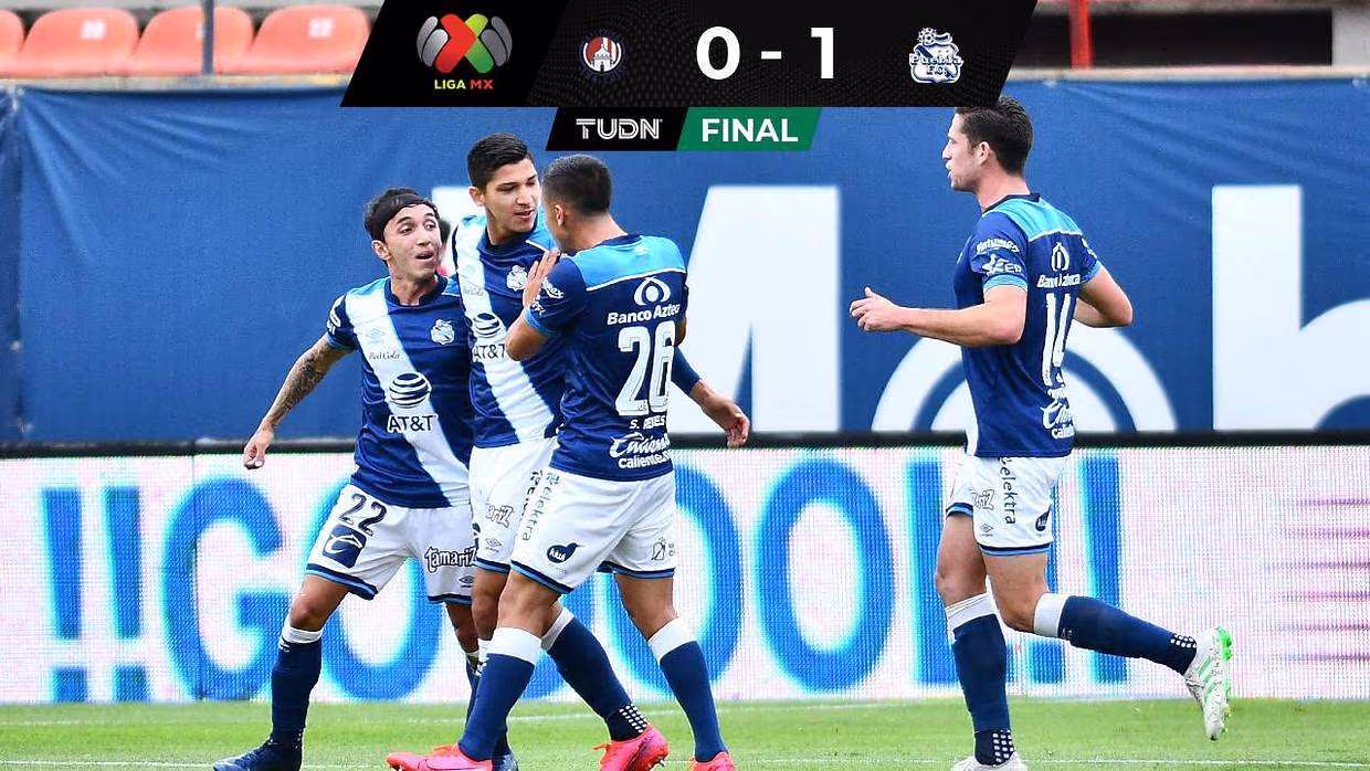 Puebla da el 'campanazo' y derrota al Atlético de San Luis sin público ...