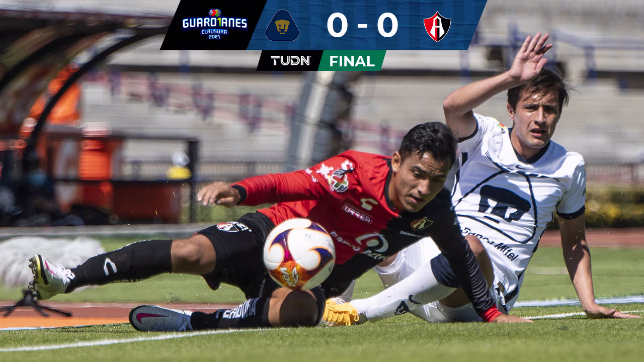 Pumas y Atlas aburren con un empate sin goles en el Olímpico ...