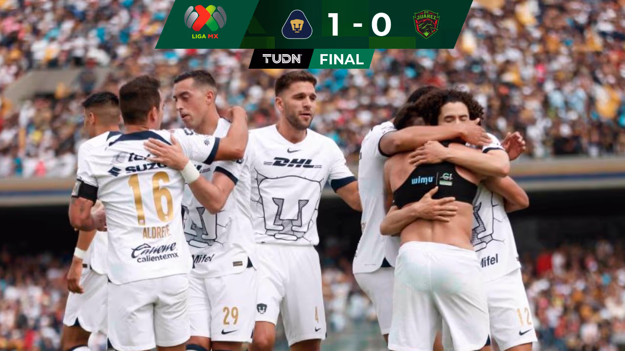 Pumas inicia el Torneo Clausura 2024 con triunfo ante Juárez | TUDN ...