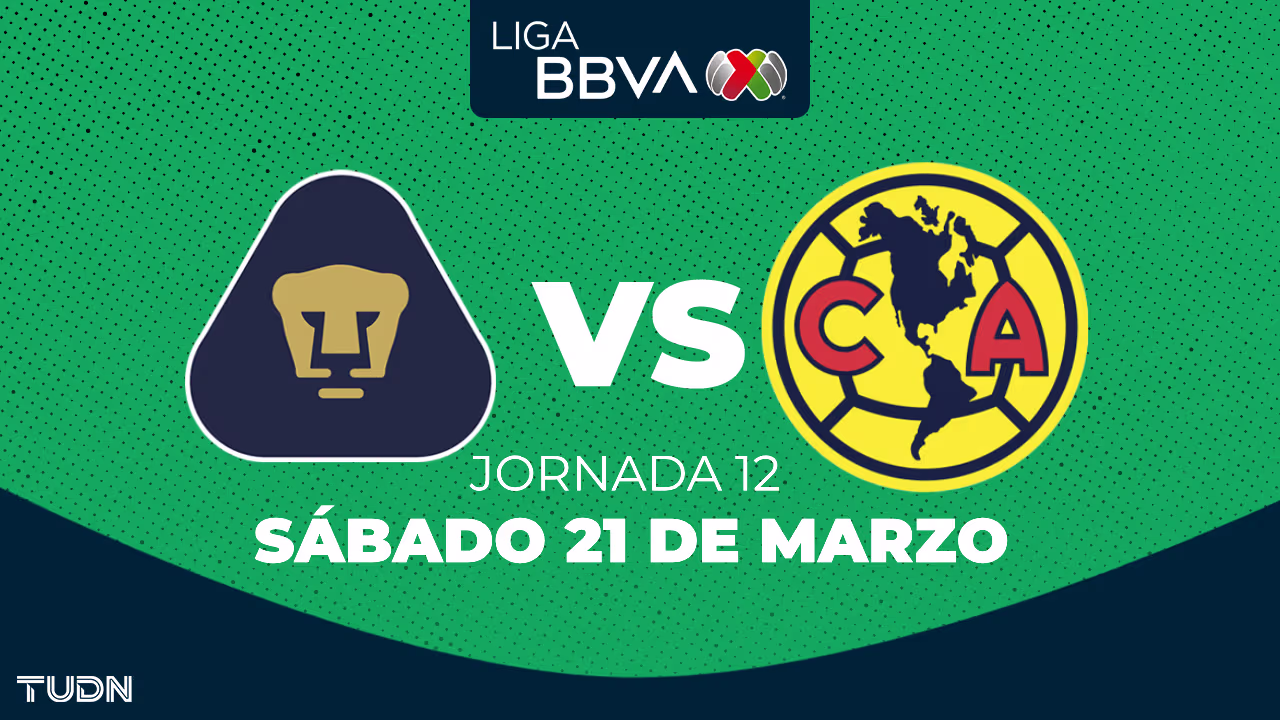 Pumas vs. América: horario y dónde ver el partido de la Jornada 12 de ...