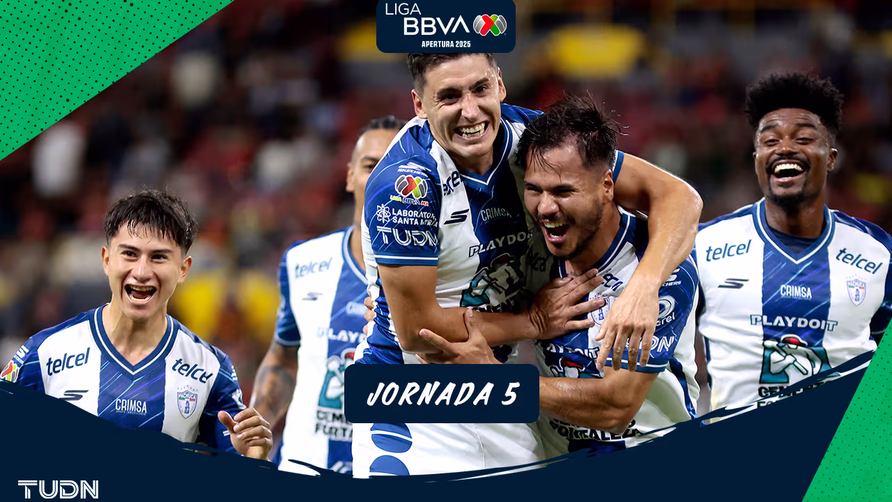 Así puedes ver la Jornada 5 del Apertura 2025 de la Liga MX | TUDN Liga ...