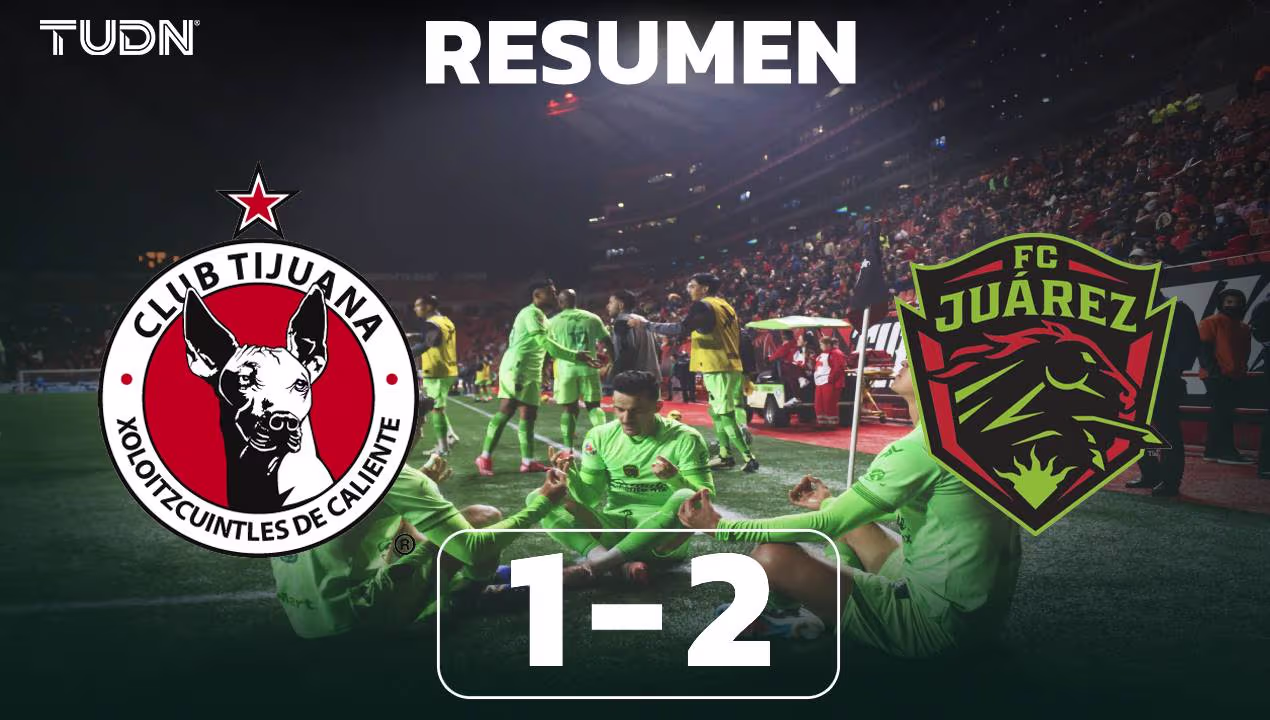 Resumen | Tijuana cae ante Juárez en el último minuto | TUDN Liga MX | TUDN