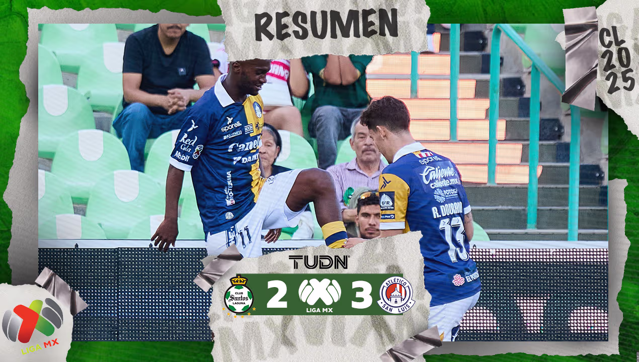Santos vs. San Luis, goles y resumen del partido de la Jornada 13 de la ...