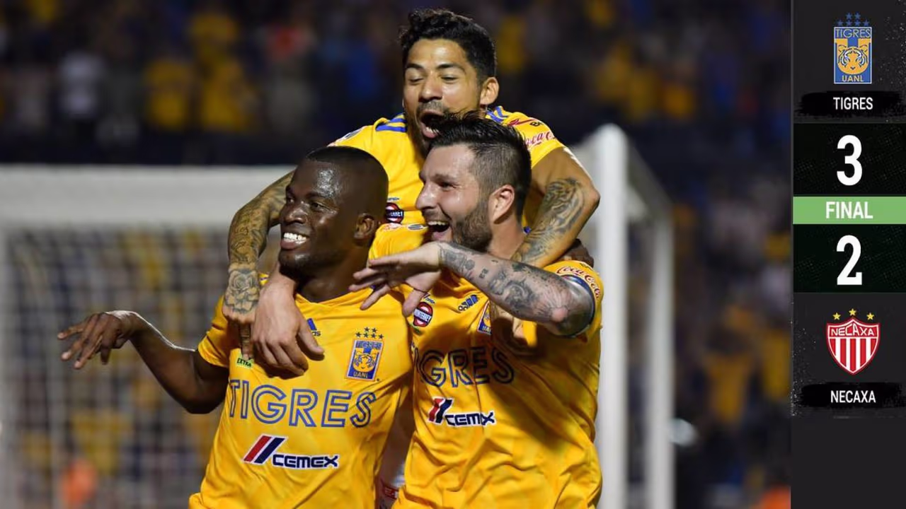 Tigres 3-2 Necaxa – GOLES Y RESUMEN – Jornada 7 – Liga MX | TUDN Liga ...