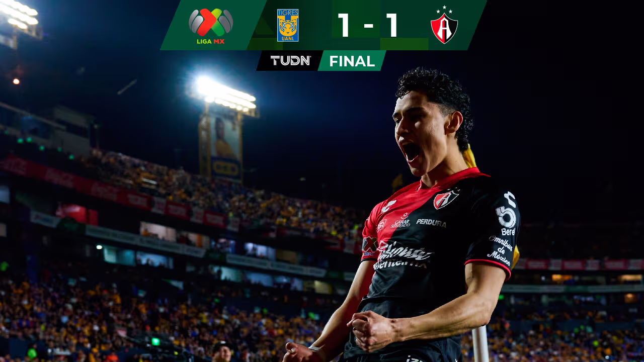 Tigres vs. Atlas: resumen goles resultado del partido Jornada 8 ...