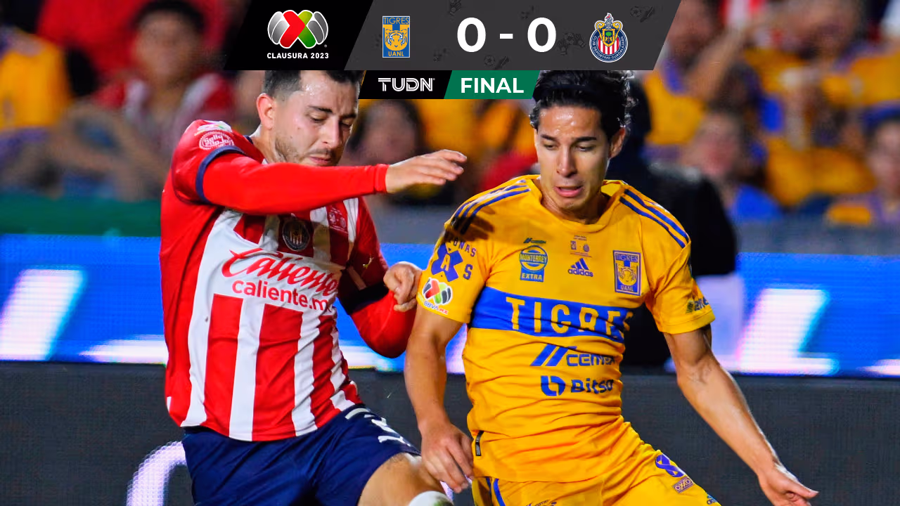 Tigres vs. Chivas Final de Ida de Liga MX: Resultado, jugadas y resumen ...