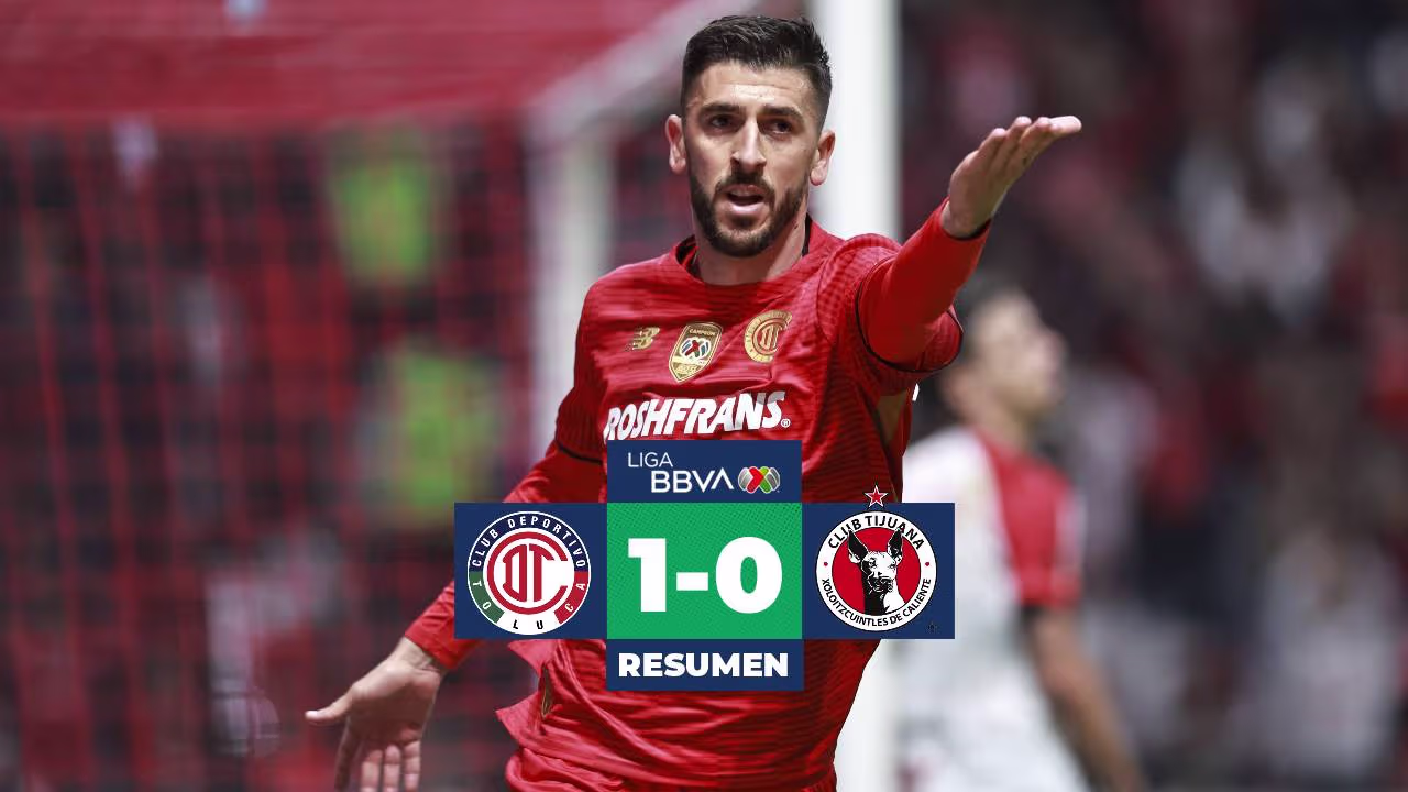 Toluca derrota en casa a Tijuana en la Jornada 6 de la Liga MX | TUDN ...