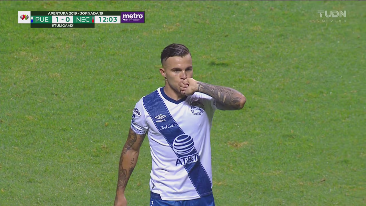 Puebla 1-0 Necaxa: Gol Christian Tabó minuto 12 Jornada 19 Torneo Apertura 2019 Liga MX | TUDN Liga MX