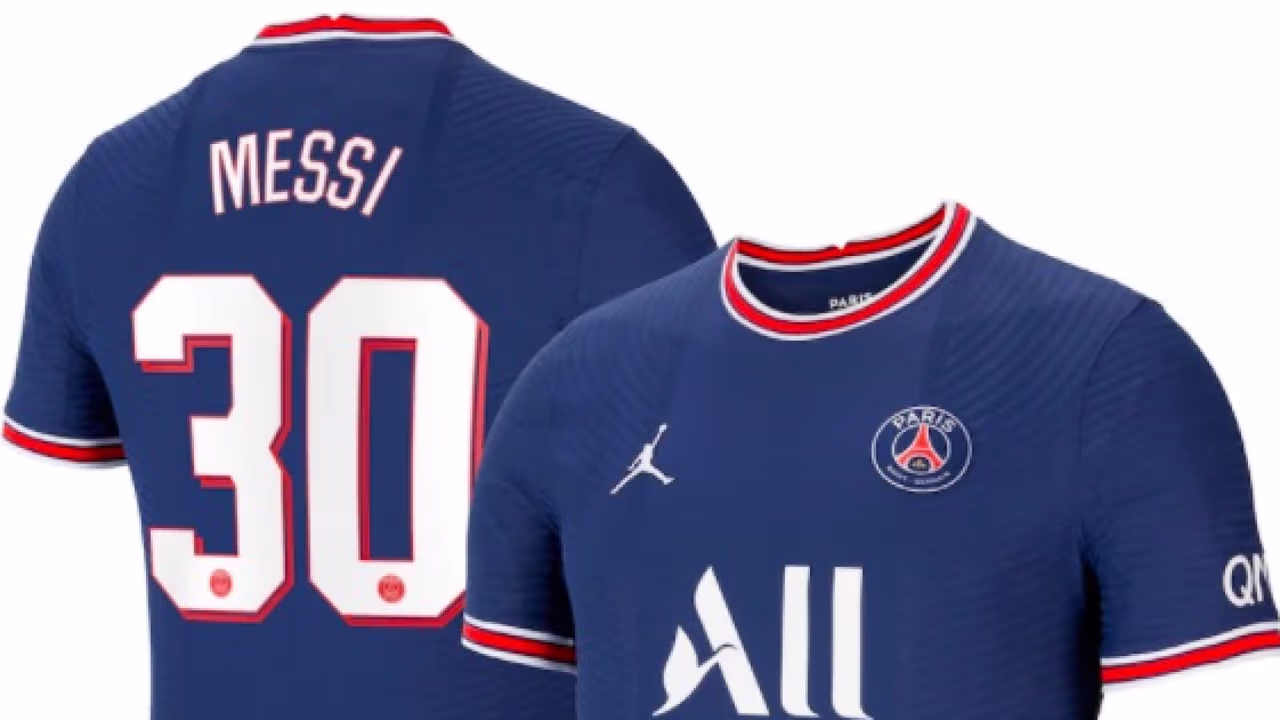 Ya está a la venta la playera del PSG personalizada con el nombre de