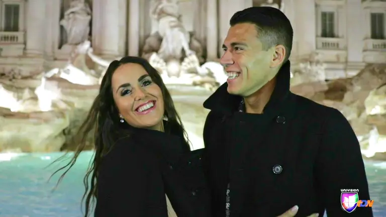 La historia de amor entre Héctor Moreno y su esposa, Irene Martínez, image size:768x432