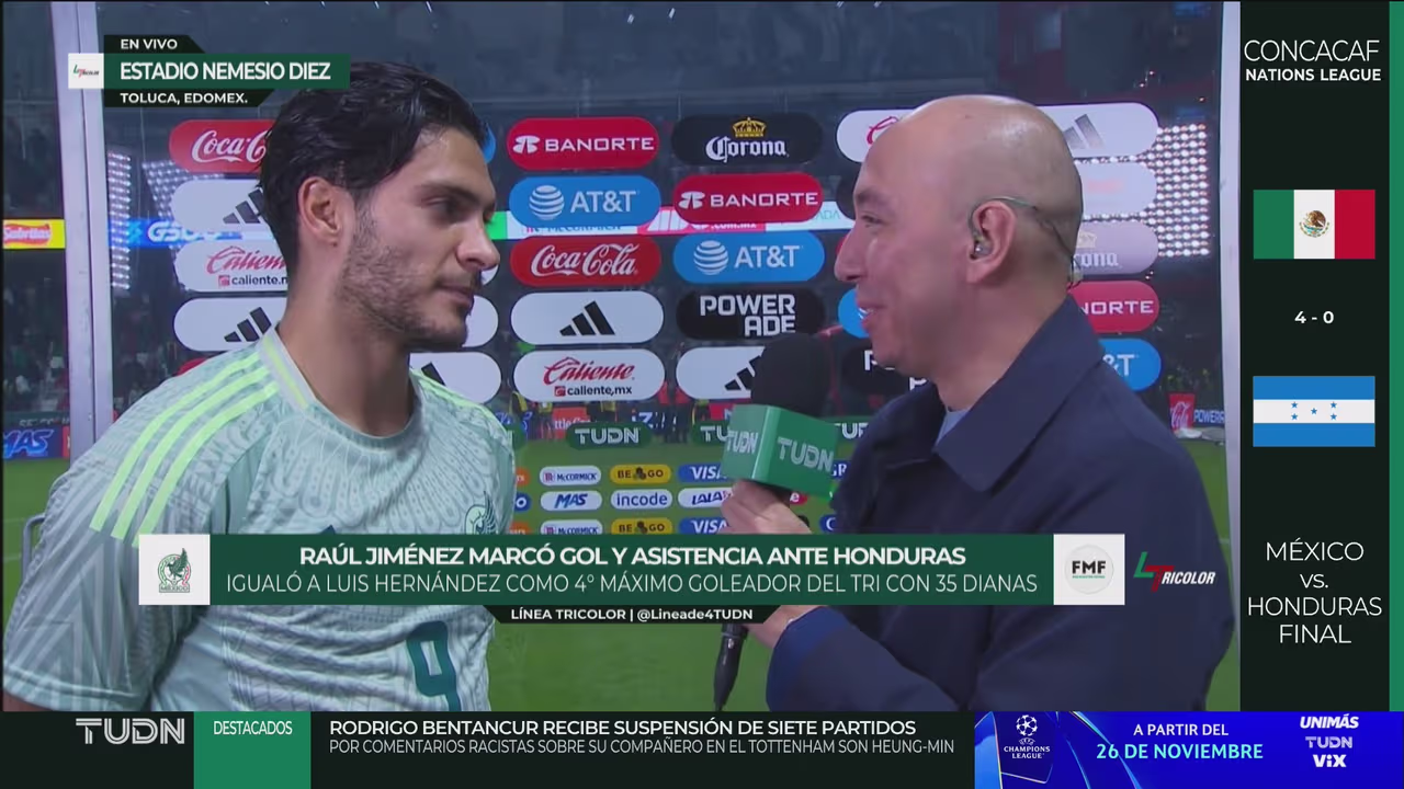 Raúl Jiménez se propone ganar el Final Four de la Concacaf Nations ...