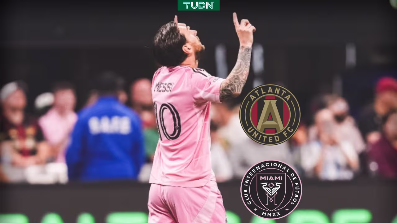 アトランタ・ユナイテッドでのライオネル・メッシの目標vs。 MLSのインターマイアミ| tudn mls
