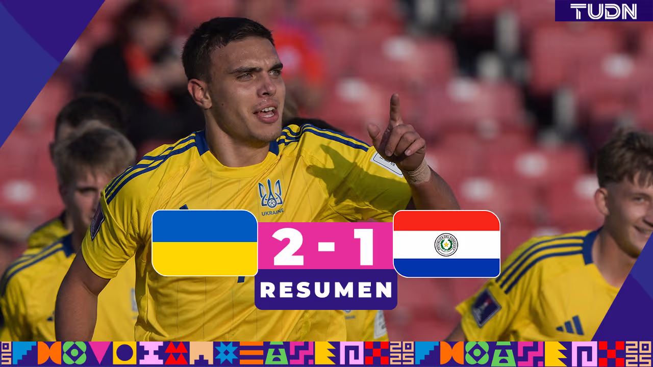 Resumen | Ucrania vence a Paraguay y lidera el Grupo B del Mundial Sub ...