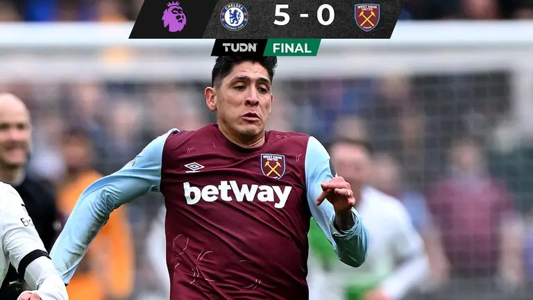 Chelsea thrashes West Ham, Edson Álvarez could do nothing and was substituted |  TUDN Premier League