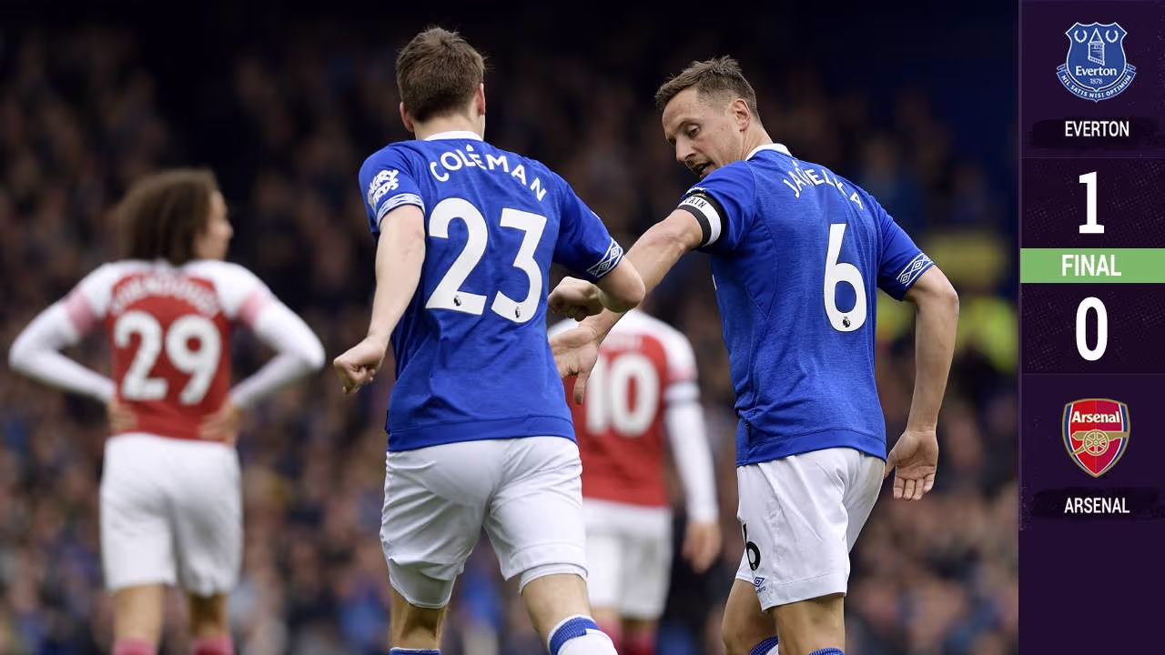 Everton sorprende al Arsenal y lo baja del podio en la Premier | TUDN ...