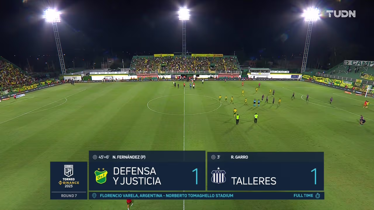 Resumen | En la pelea por el subliderato, Defensa y Talleres dividen ...