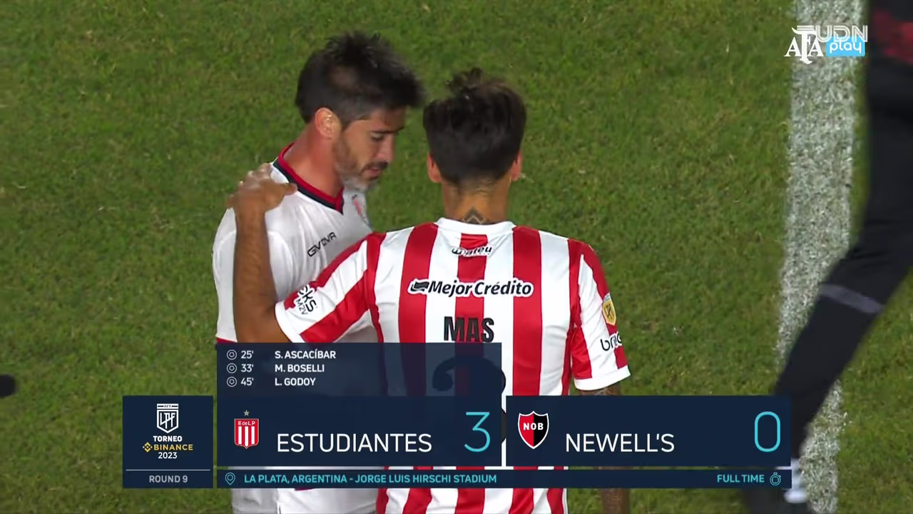 Resumen | Estudiantes vive una fiesta y golea a Newell's Old Boys ...