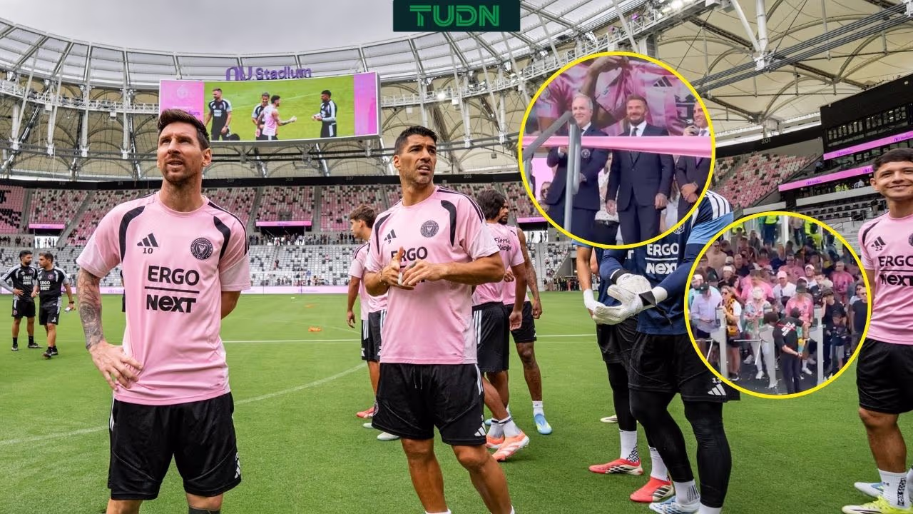 Se realiza la inauguración oficial del nuevo estadio del Inter Miami ...