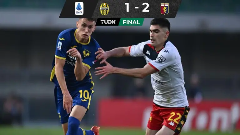 Genoa beat Hellas Verona.  Johan Vazquez set up the play to score the second goal  You want the Italian League A
