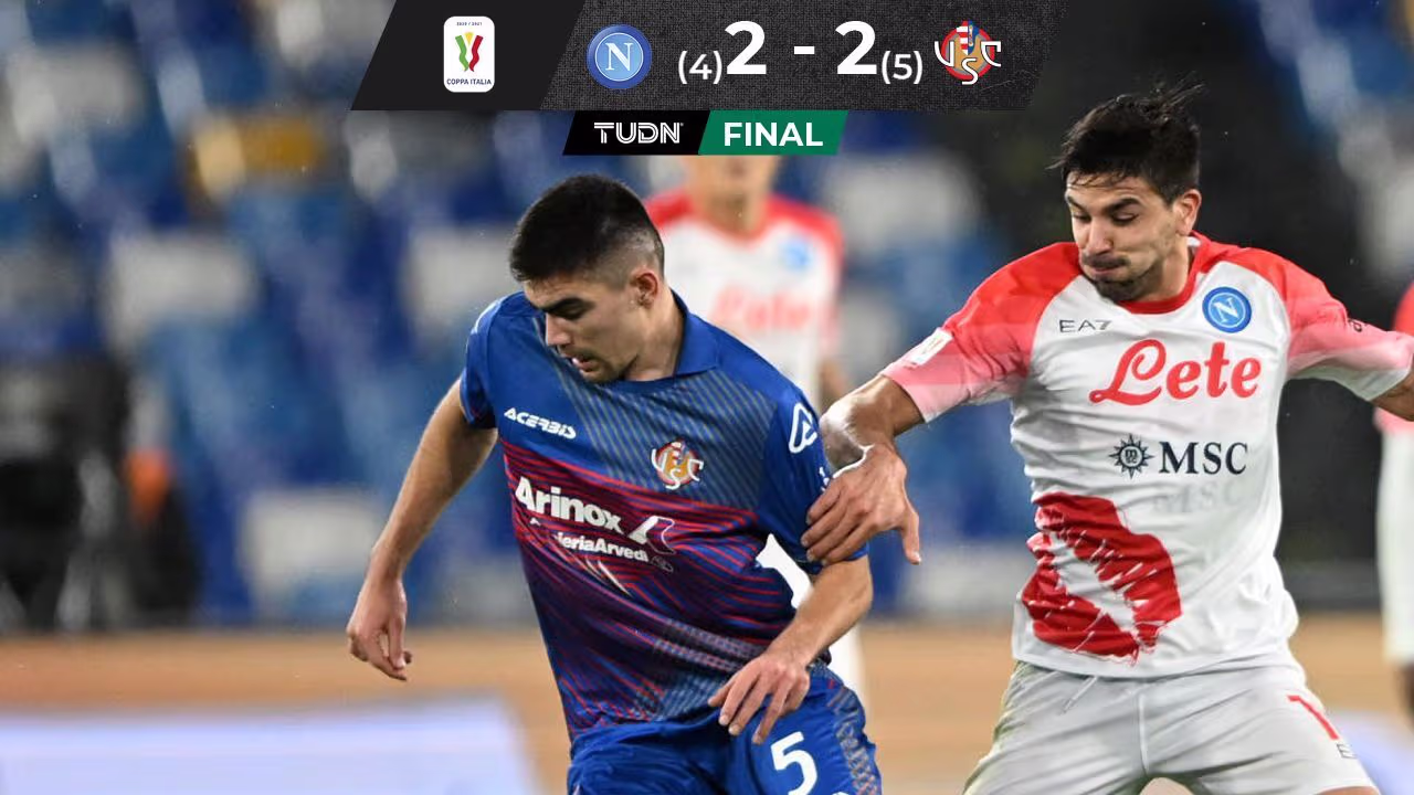 Johan Vásquez y el Cremonese son históricos al eliminar a Napoli de ...
