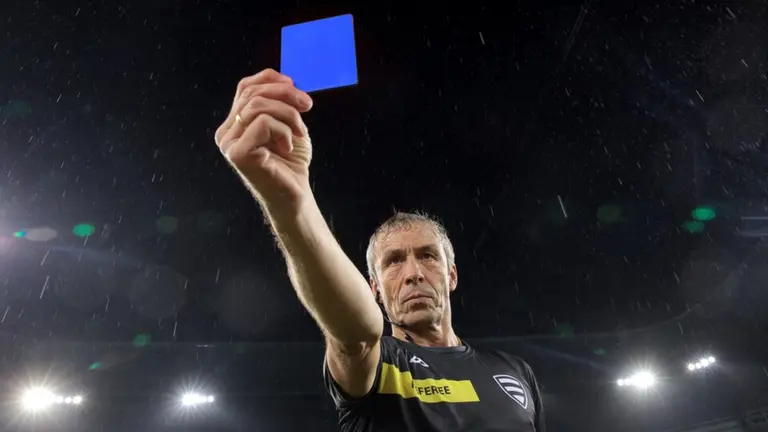The Blue Card will be used in football after approval by FIFA  Todden Football