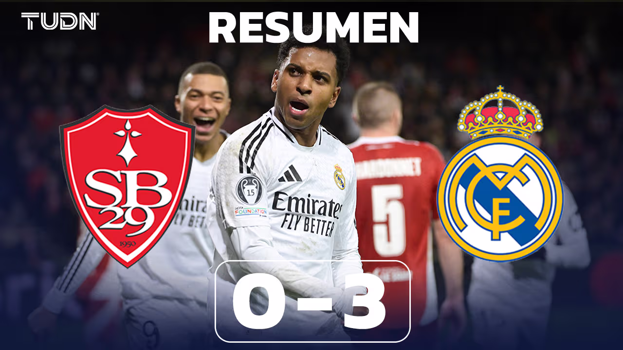Resumen | Real Madrid se lleva la victoria en su visita al Brest | TUDN ...