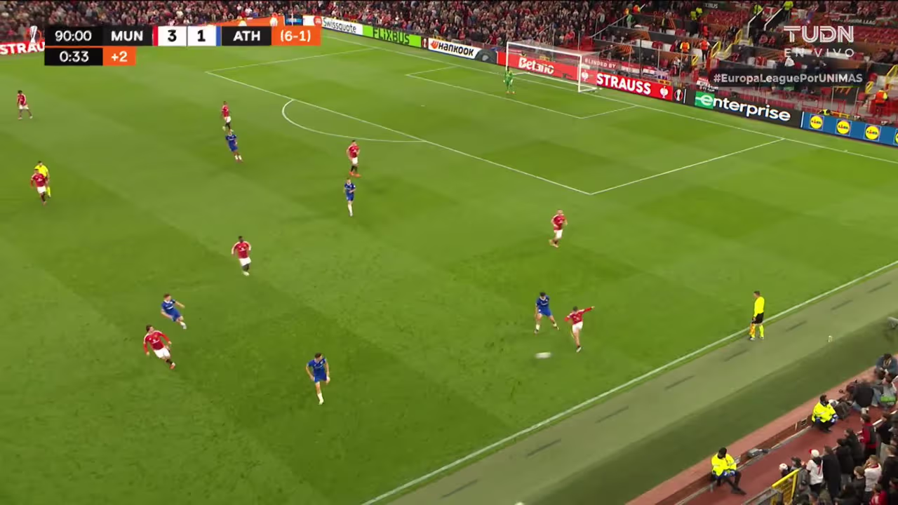 ¡GOL! anota para Manchester United. Mason Mount | TUDN UEFA Champions ...
