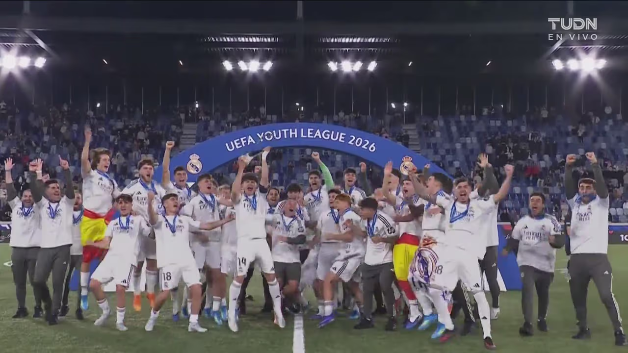 Resumen | Real Madrid campeón de la UEFA Youth League 2025-26 | TUDN ...