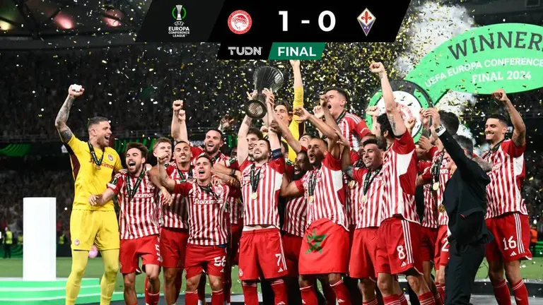 UEFA Conference League : l’Olympiakos est champion avec un but angoissant contre la Fiorentina |  TUDN Ligue Europa Conférence de l’UEFA