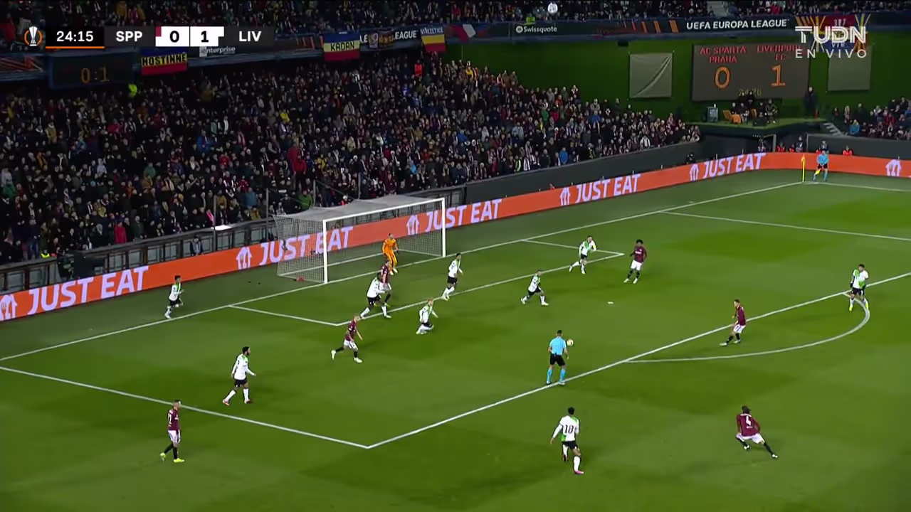 ¡GOL! anota para Liverpool. Darwin Núñez | TUDN UEFA Europa League | TUDN