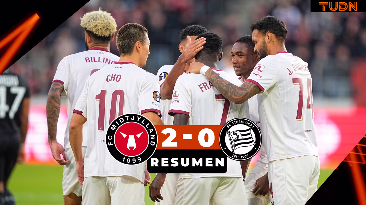 Resumen | ¡Inicia la Europa League con triunfo de Midtjylland vs. Sturm ...