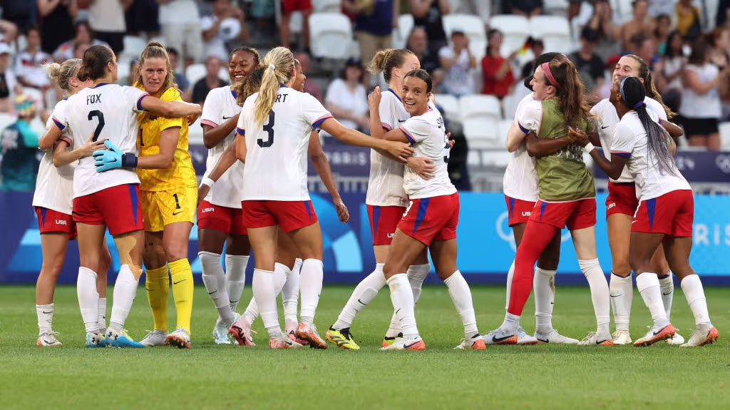 Die USA schlagen Deutschland in der Verlängerung und spielen um Gold im Frauenfußball |  TUDN Sport