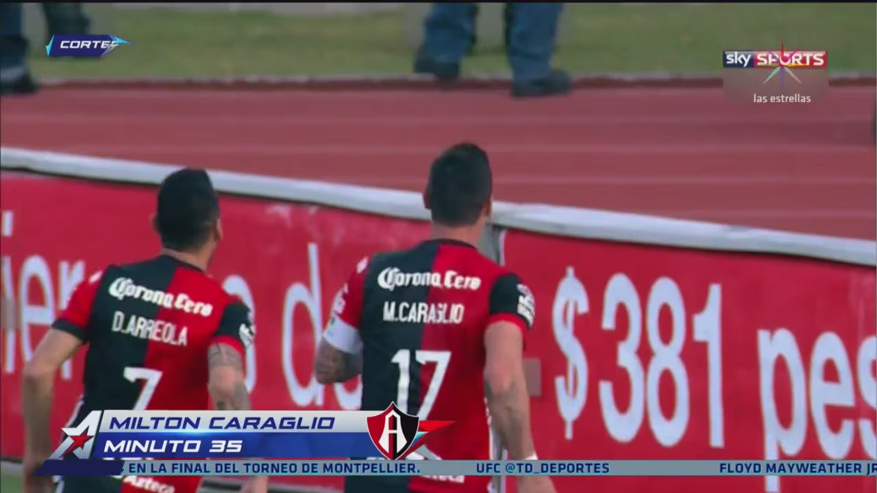 Gol Milton Caraglio (Lobos BUAP 0-1 Atlas) | TUDN Más Deportes | TUDN
