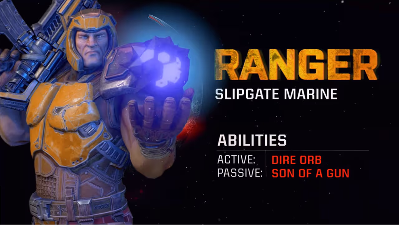 Quake Champions presenta a Ranger, el personaje default del juego ...