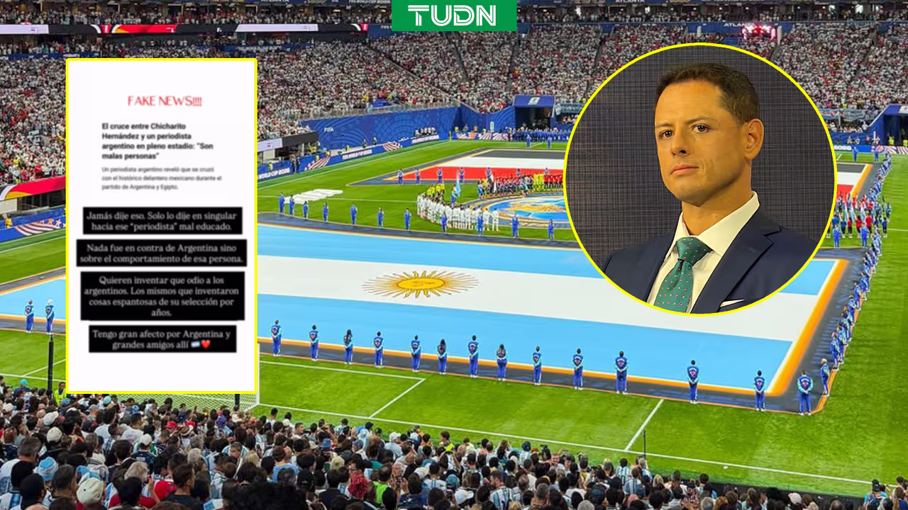 Chicharito vs prensa argentina: revelan encontronazo