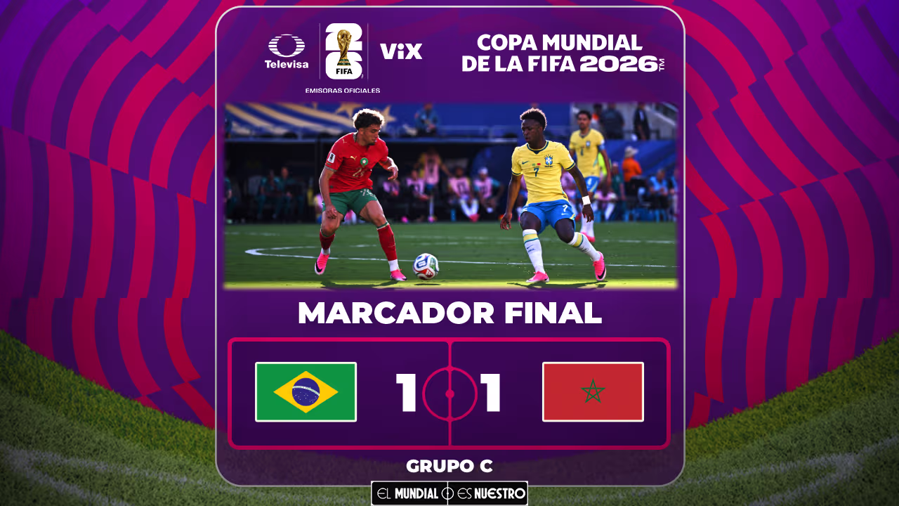 Brazil rescues the tie to Morocco with Vinitius's punch