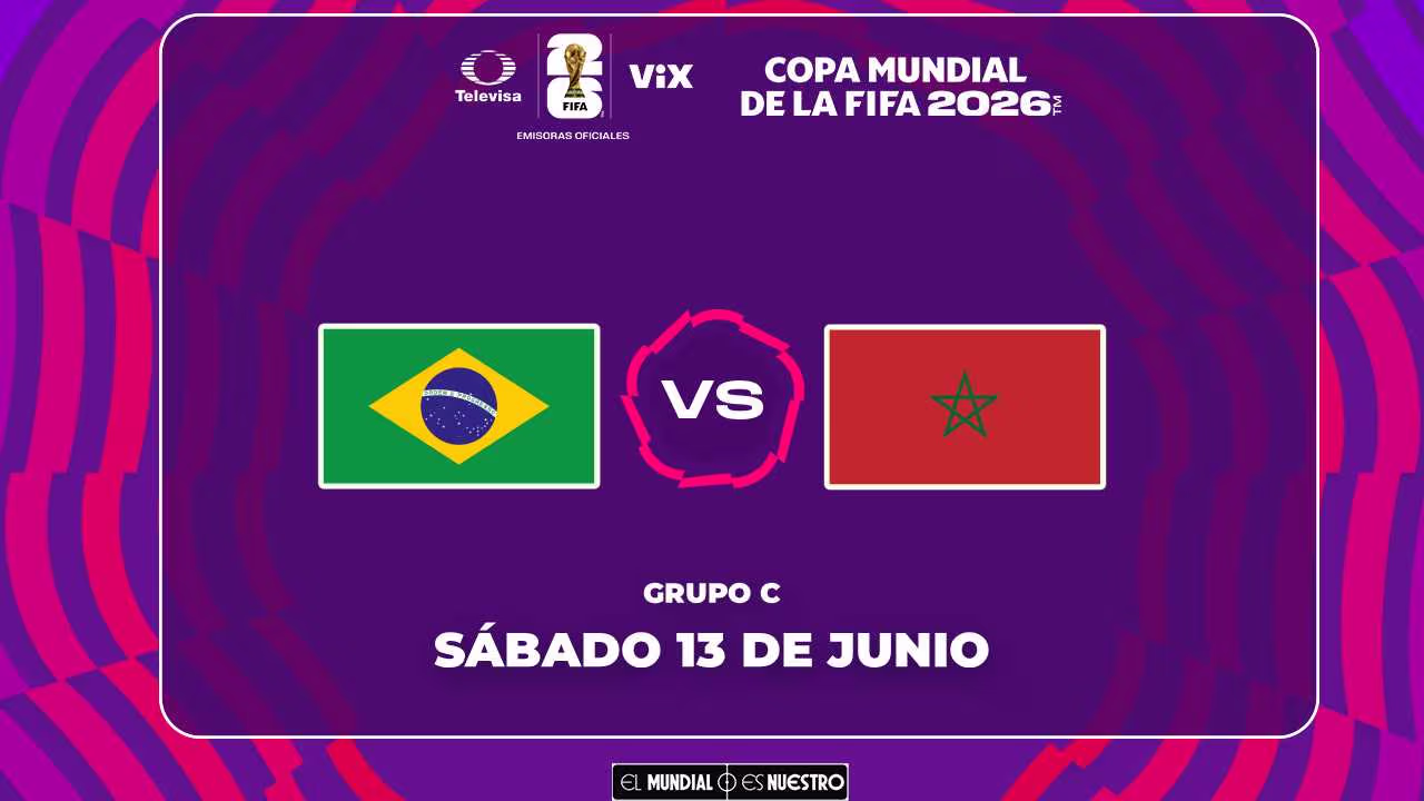 Time and where to see Brazil vs. Morocco of the World 2026